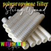 d filter pp benang string wound  medium